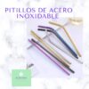 Pitillo de acero inoxidable - Imagen 2